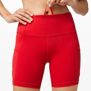 Lululemon Fast and Free Biker Short 6"
